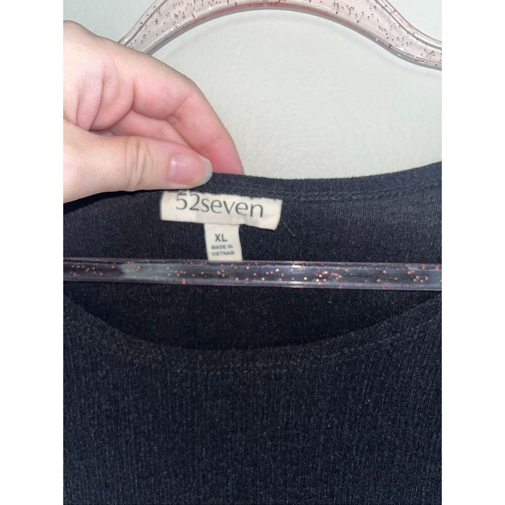 52seven black tiered casual dress XL - Picture 2 of 3